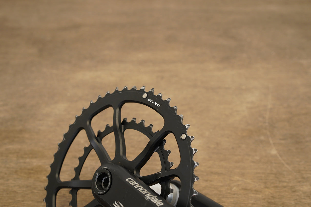 172.5mm 50/34T BB30 Cannondale Si Spidering Hollowgram Road Crankset