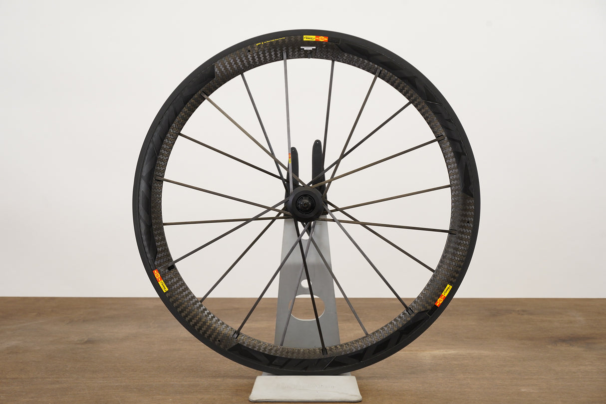 FRONT Mavic Cosmic SLR Carbon Clincher Rim Brake Wheel