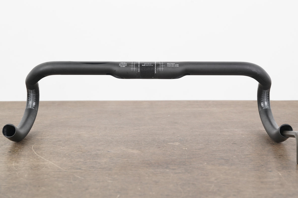 46cm 3T Ergonova Team Stealth Carbon Compact Road Handlebar 31.8mm