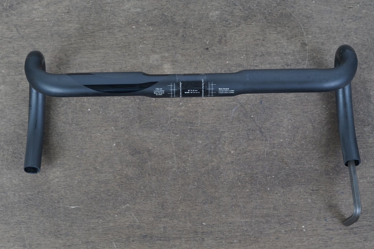 46cm 3T Ergonova Team Stealth Carbon Compact Road Handlebar 31.8mm