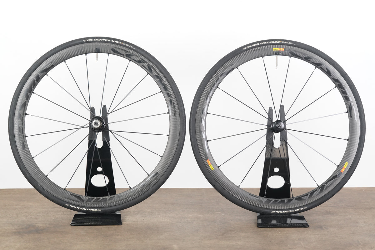 Mavic Cosmic Carbone 40 Carbon Clincher Rim Brake Wheelset 11 Speed