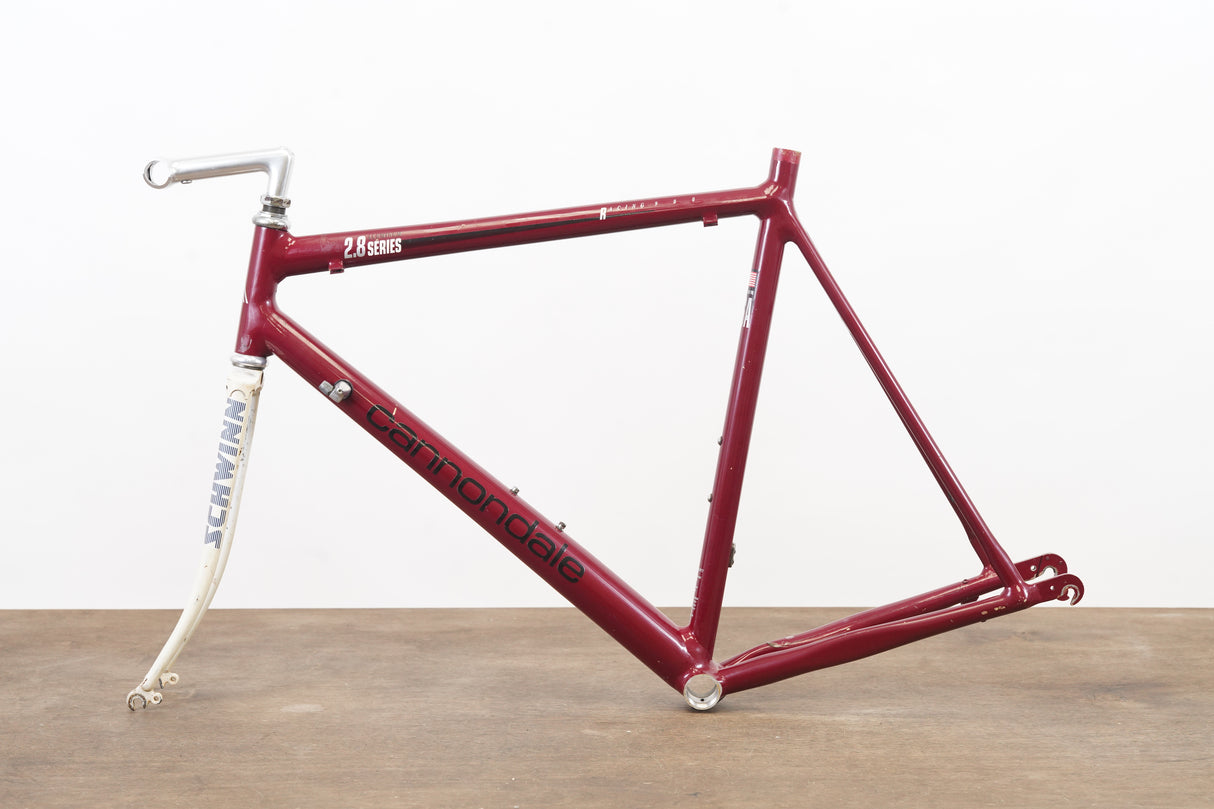 56cm Racing 900 2.8 Series Alloy Rim Brake Road Frameset Vintage