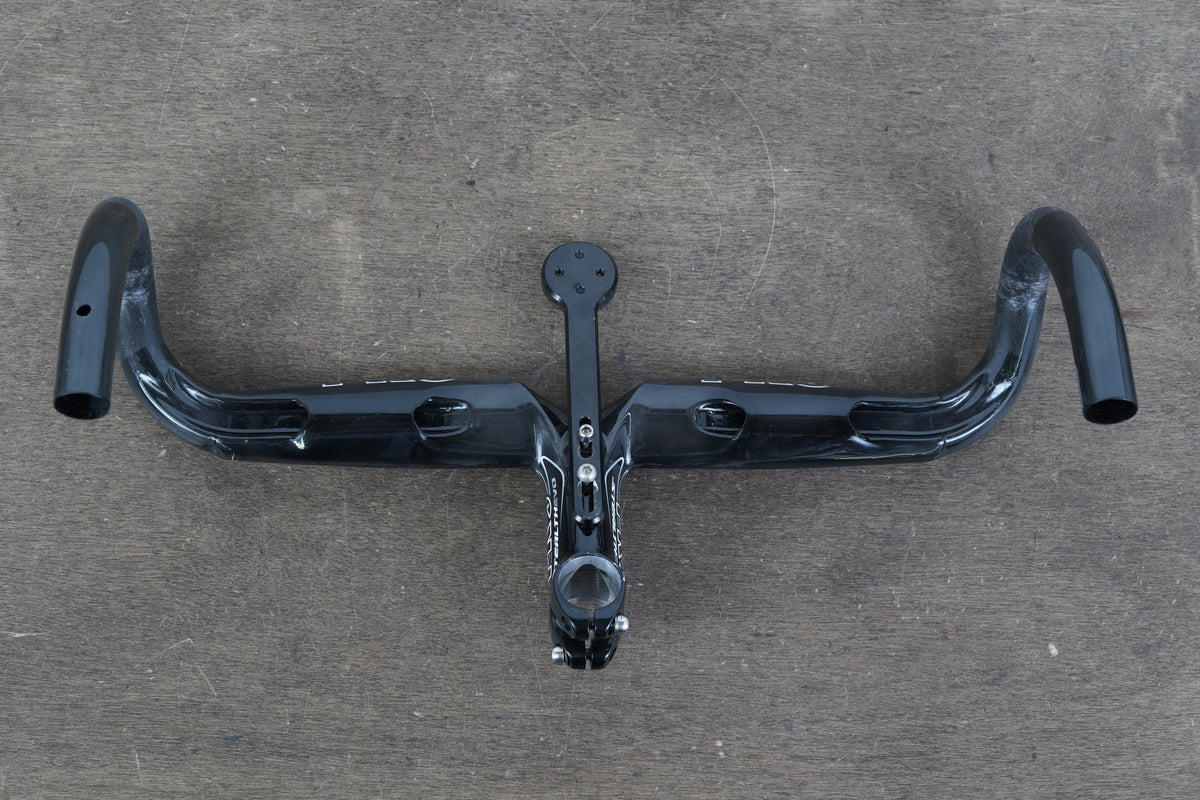 46cm 90mm PRO Stealth EVO Carbon Compact Barstem + Mount 1 1/8"