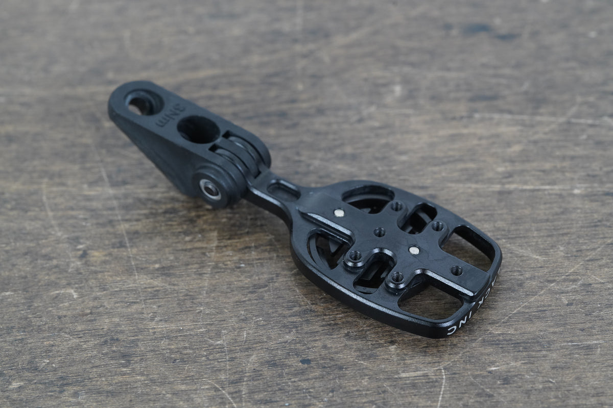 Black Inc. Out Front Barstem Integrated Handlebar Cycling Computer GPS Mount 35g