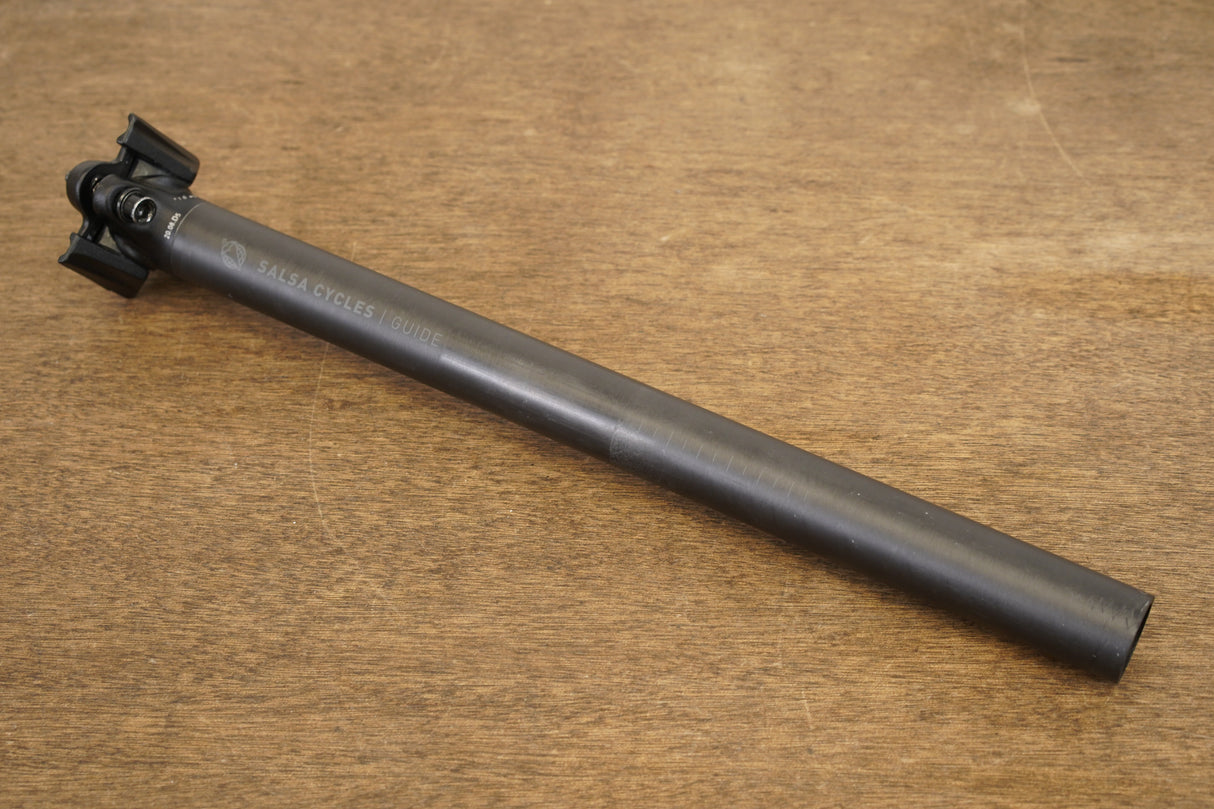27.2mm Salsa Cycles Guide Carbon Alloy Setback Road Seatpost