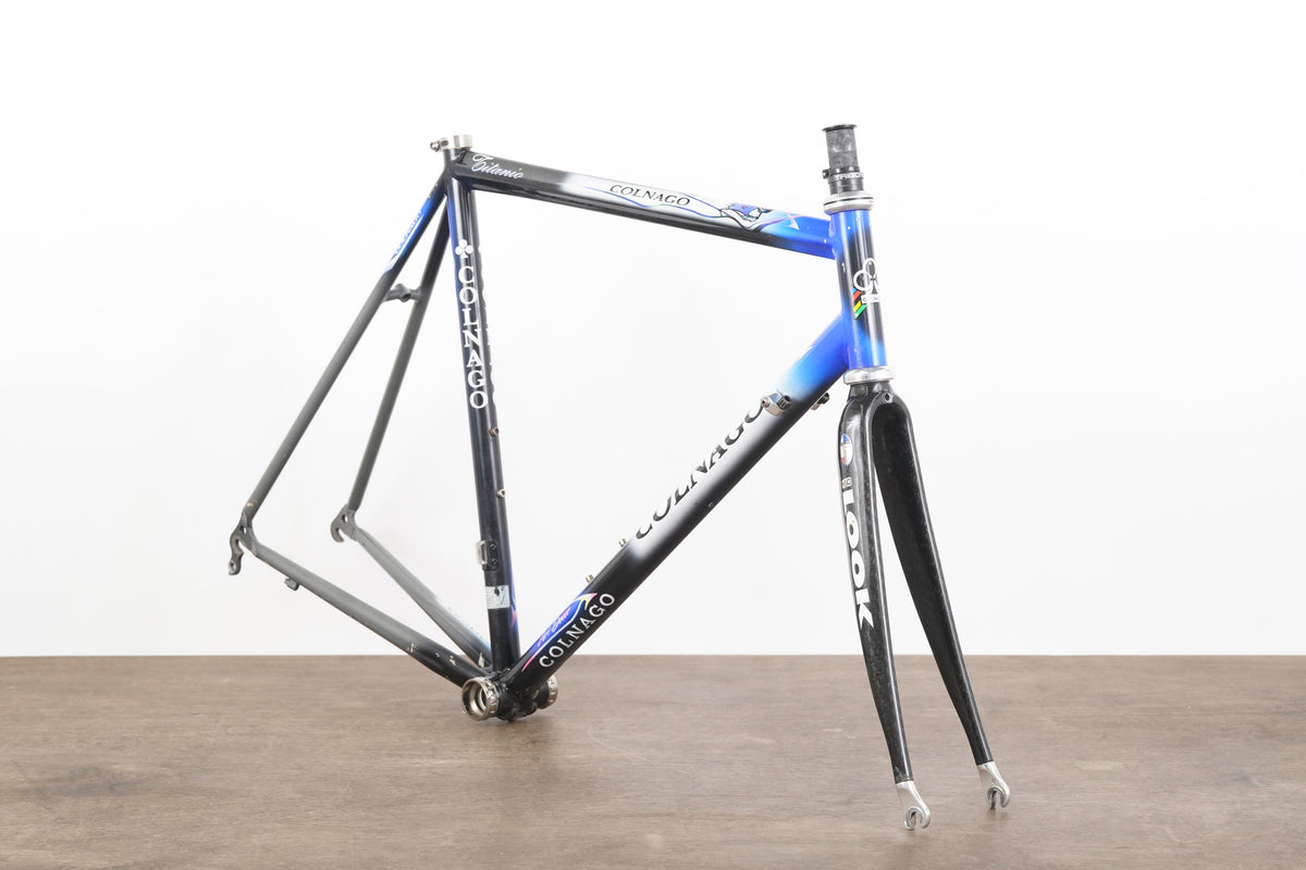 57cm Colnago Titanio Titanium Rim Brake Road Frameset