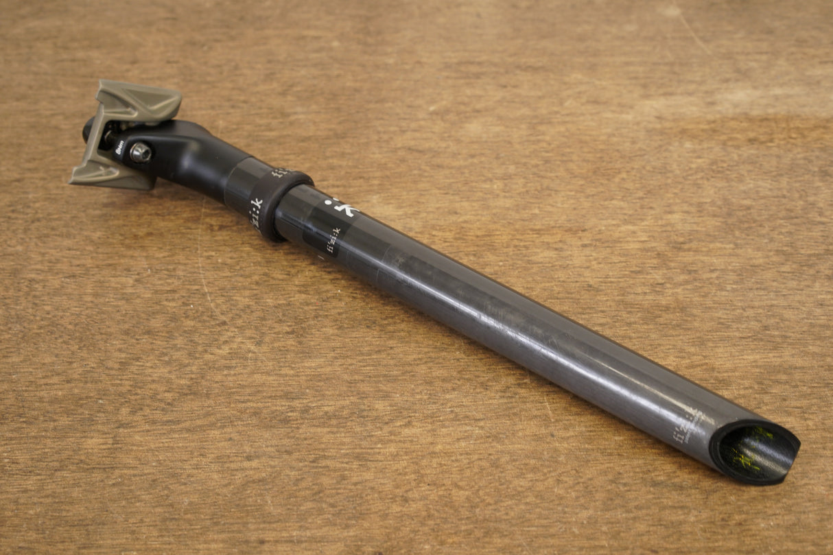 27.2mm Fizik Cyrano R1 Carbon Alloy Setback Road Seatpost