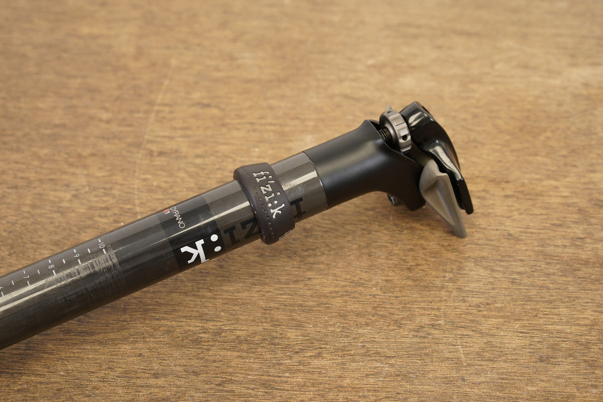 27.2mm Fizik Cyrano R1 Carbon Alloy Setback Road Seatpost