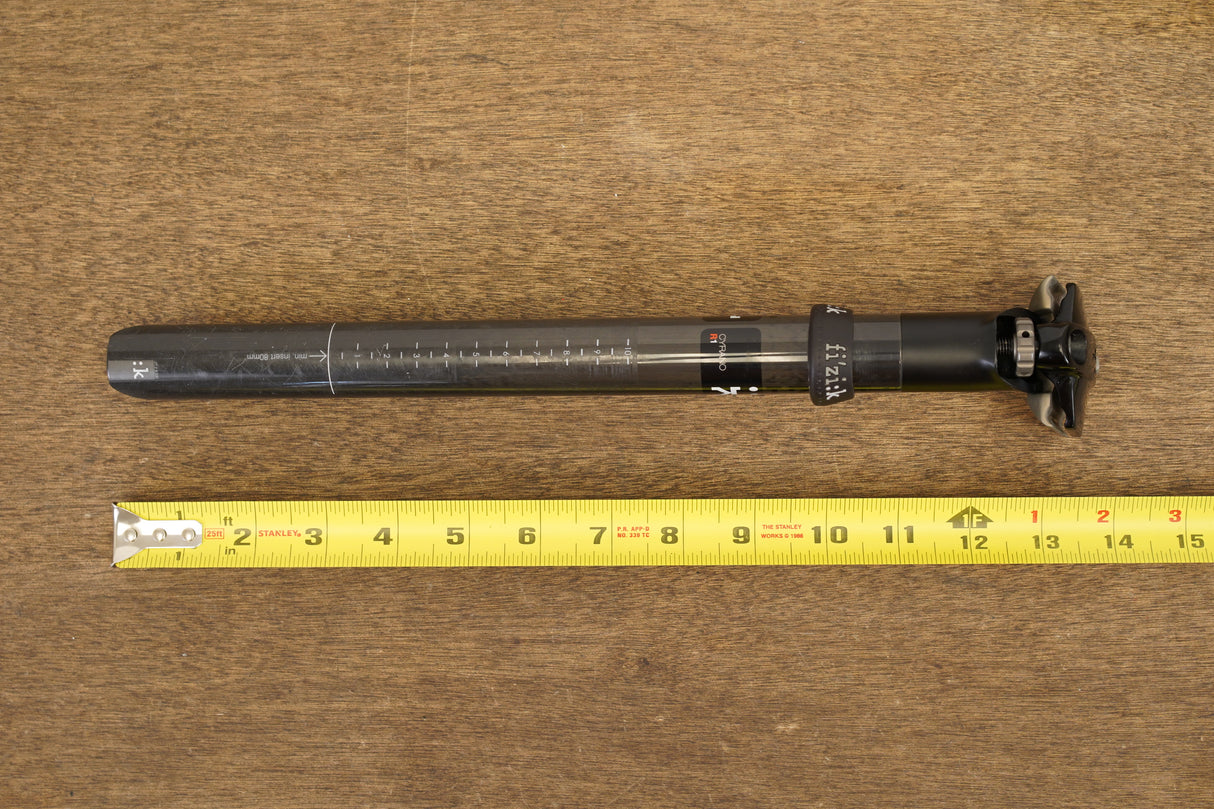 27.2mm Fizik Cyrano R1 Carbon Alloy Setback Road Seatpost