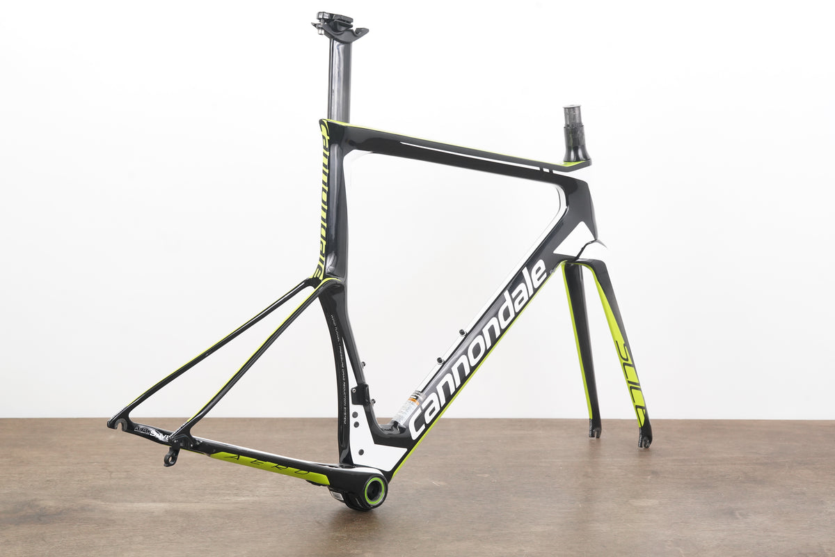 57cm Cannondale Slice Carbon Rim Brake TT Triathlon Frameset