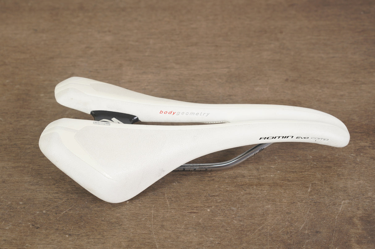 143mm Specialized Romin Evo Comp Cr-Mo Rail Road Saddle 265g