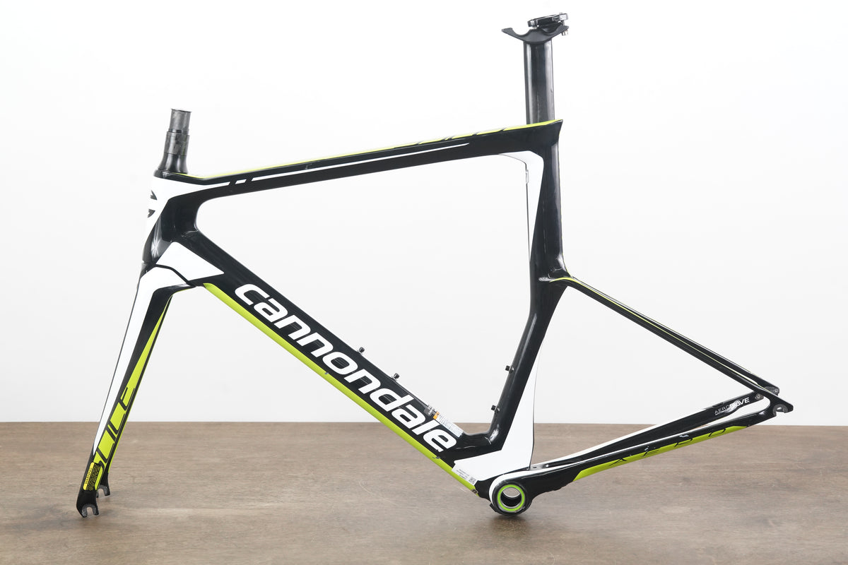 57cm Cannondale Slice Carbon Rim Brake TT Triathlon Frameset