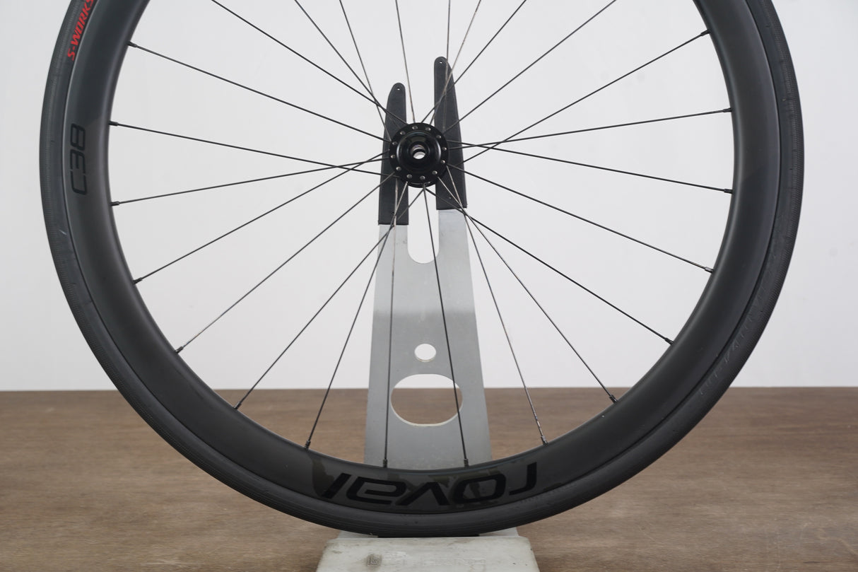 FRONT Roval C38 Carbon Tubeless Clincher Disc Brake Wheel