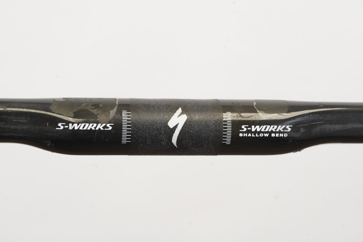 44cm Specialized S-WORKS Shallow Bend Carbon Compact Road Handlebar 31.8mm