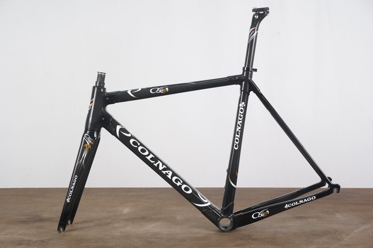 *Replica* 54cm Colnago C60 Art Decor Carbon Rim Brake Road Frameset