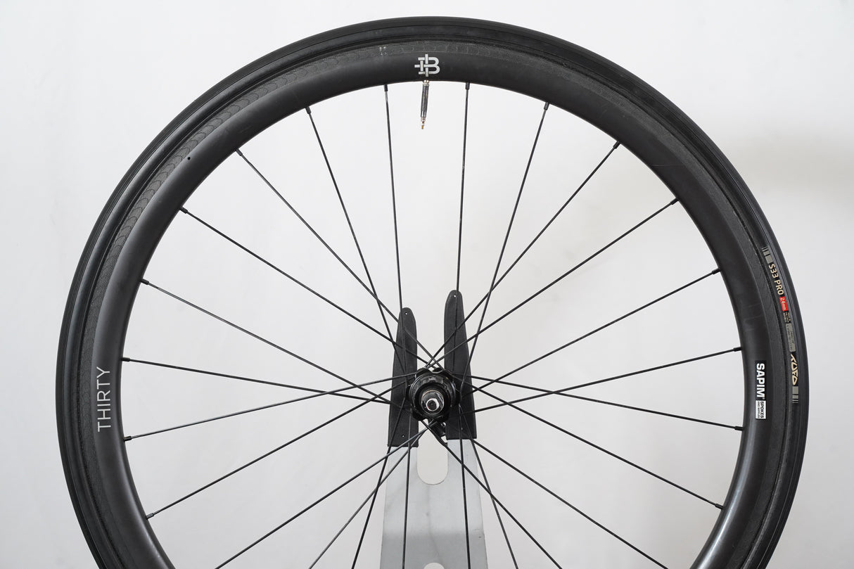 Black Inc. THIRTY 30 Carbon Tubular Rim Brake Wheelset Shimano/SRAM 11 Speed