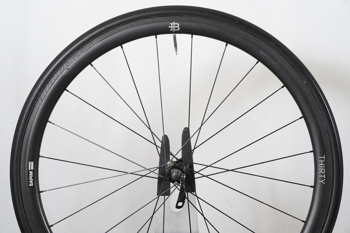 Black Inc. THIRTY 30 Carbon Tubular Rim Brake Wheelset Shimano/SRAM 11 Speed