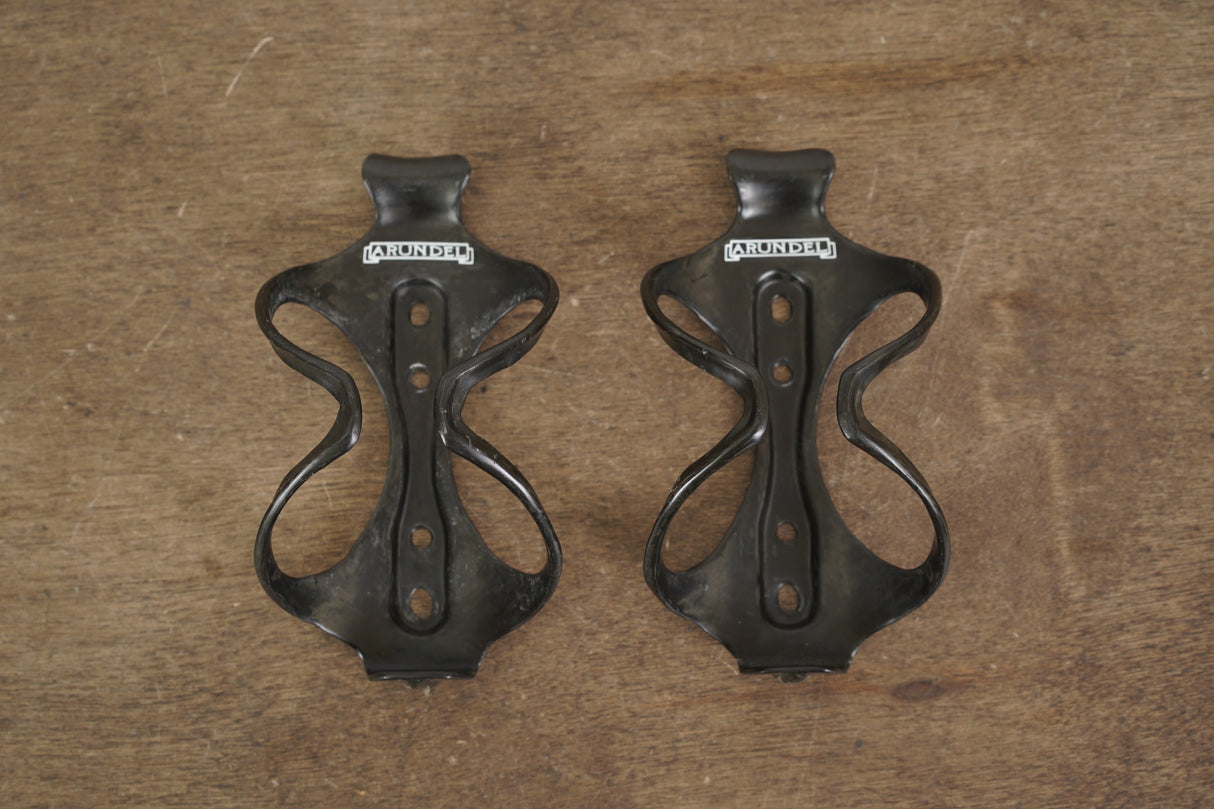(2) Arundel Mandible Carbon Water Bottle Cages 49g