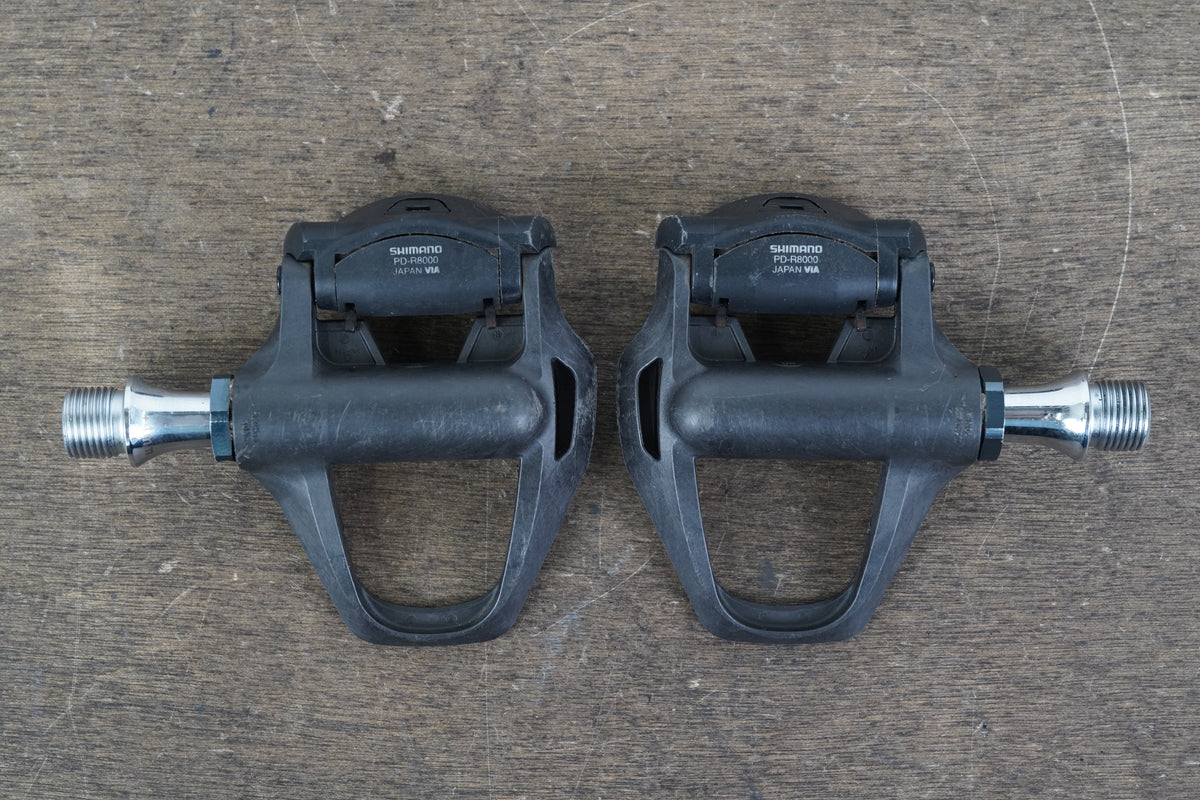 Shimano Ultegra PD-R8000 +4mm SPD-SL Carbon Clipless Road Pedals 254g