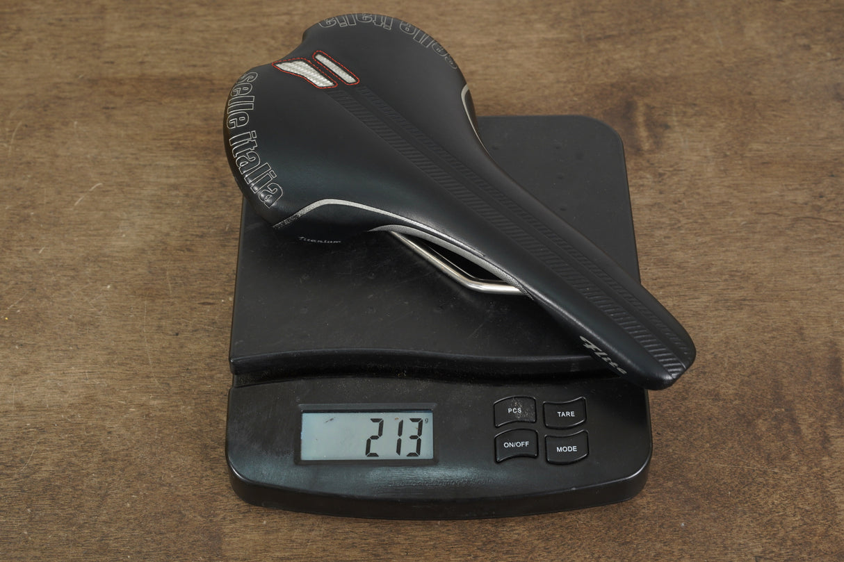 145mm Selle Italia Flite Titanium Rail Road Saddle 213g