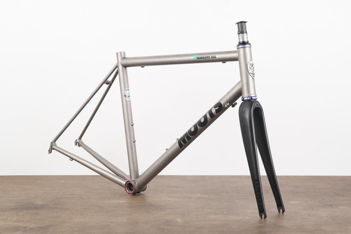 58cm Moots Vamoots RSL Titanium Rim Brake Road Frameset