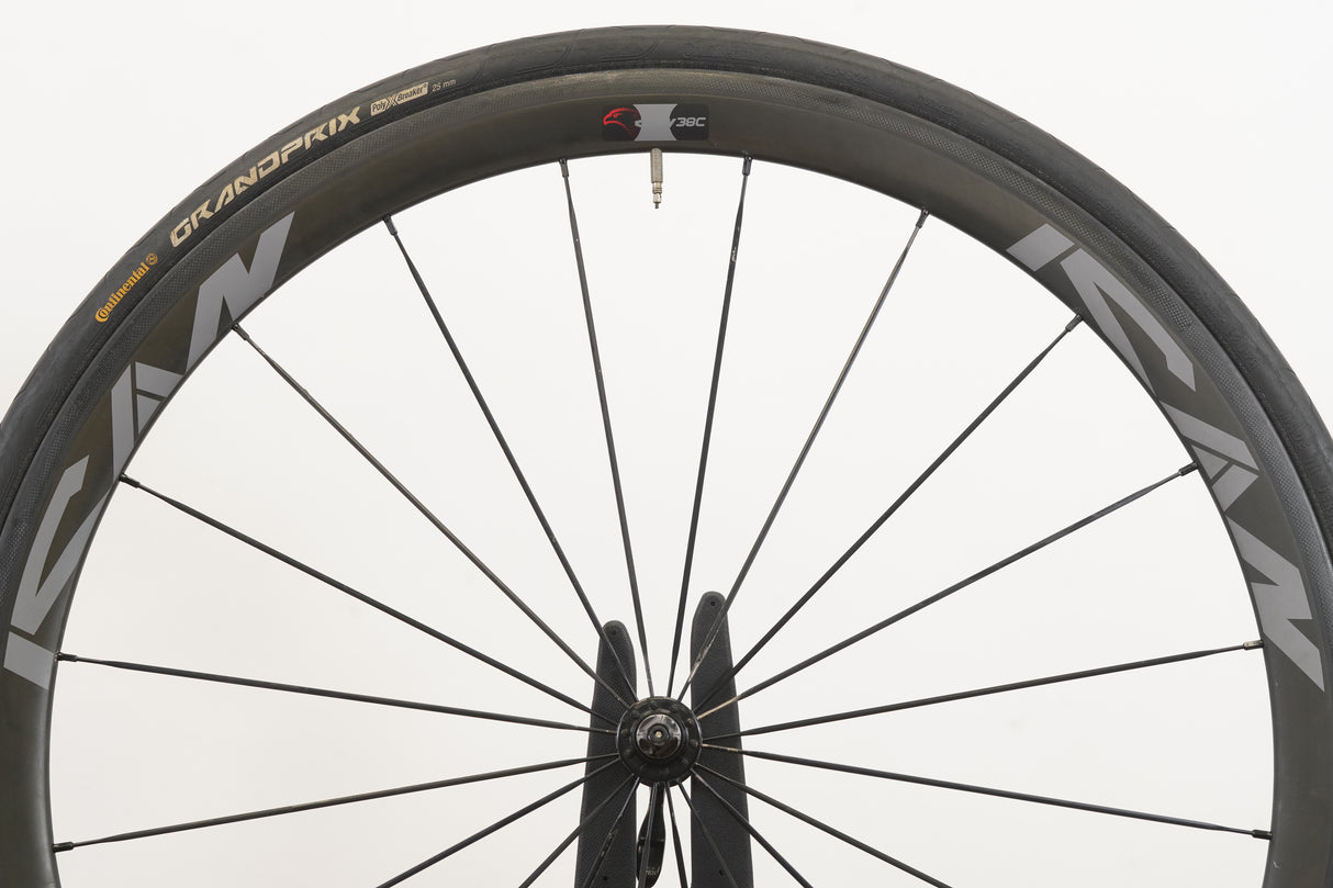 ICAN 38 Carbon Rim Brake Wheelset Shimano/SRAM 11 Speed