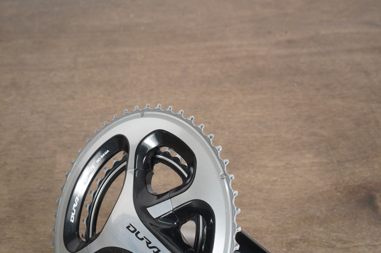 172.5mm 50/34T Shimano Dura-Ace FC-9000 11 Speed Crankset