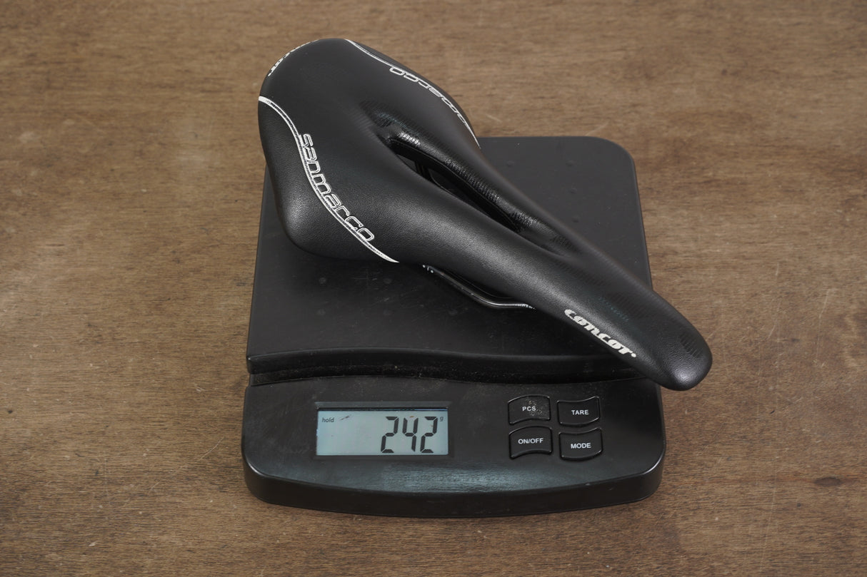 133mm Selle San Marco Concor Manganese Rail Road Saddle 242g