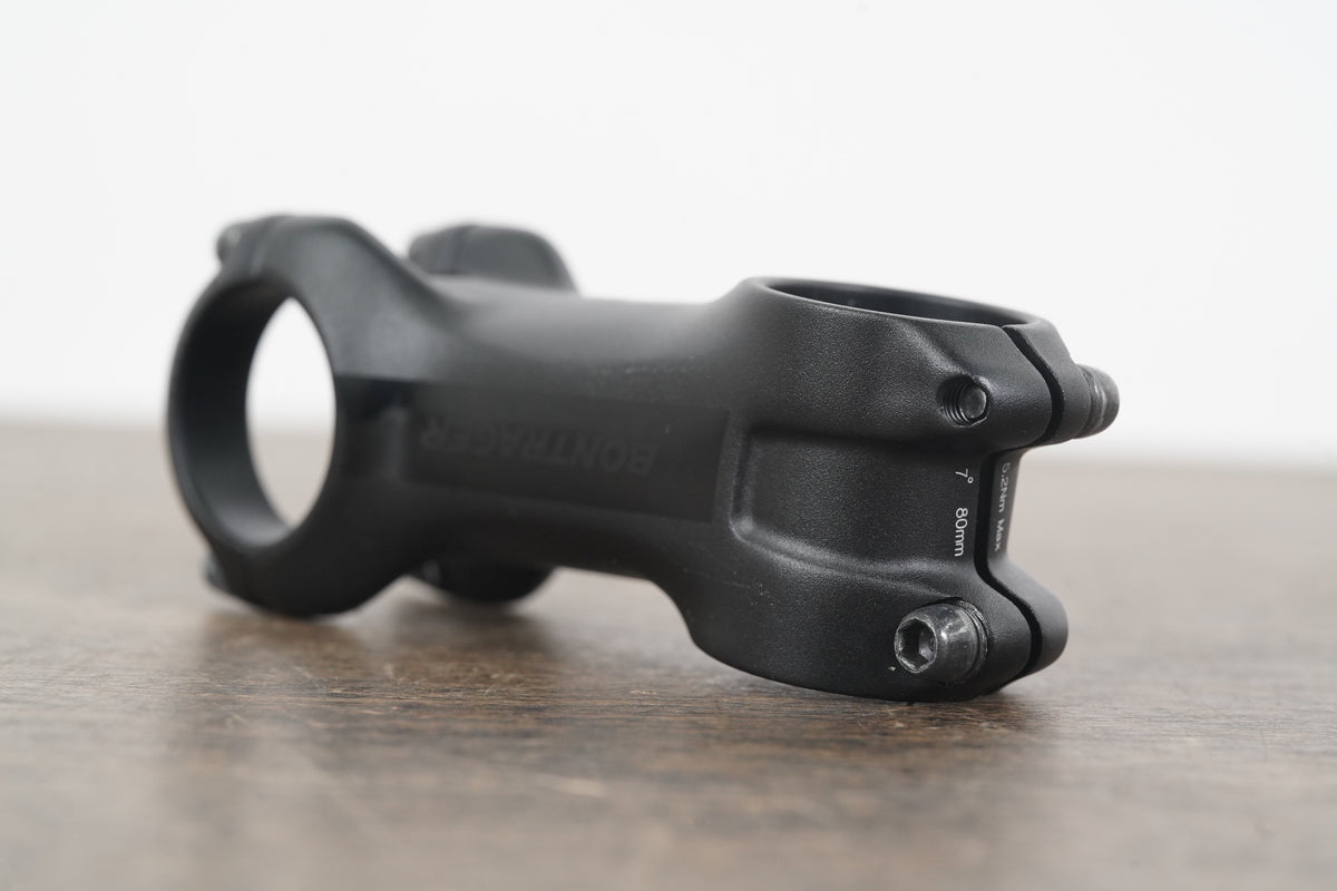 Bontrager Pro Blendr 80mm ±7 Degree Alloy Road Stem + Mount 129g 1 1/8" 31.8mm