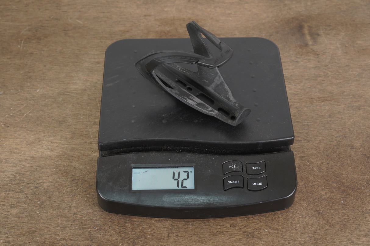 (1) Elite Custom Race Skin Water Bottle Cage 42g