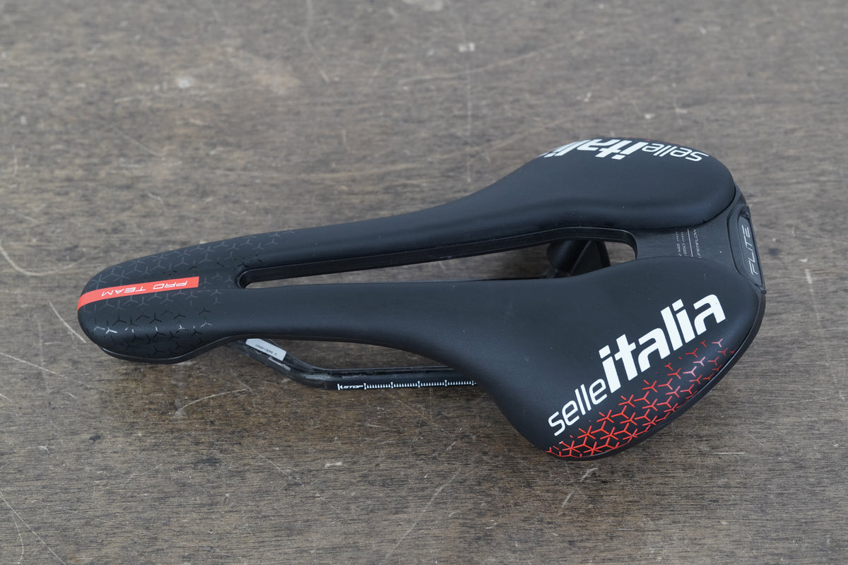 145mm Selle Italia Flite Boost Pro Team Kit Carbonio Carbon Rail Road Saddle 177g