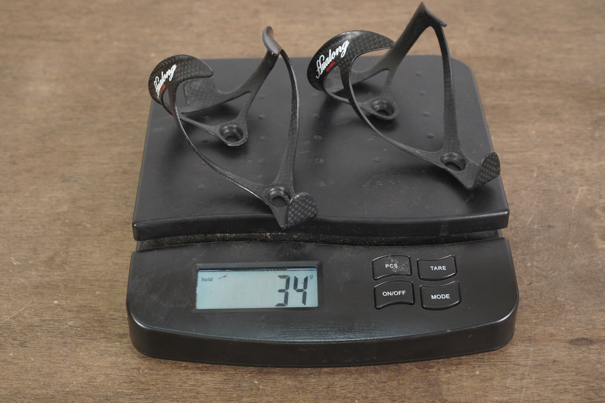 (2) Hualong Carbon Water Bottle Cages 34g