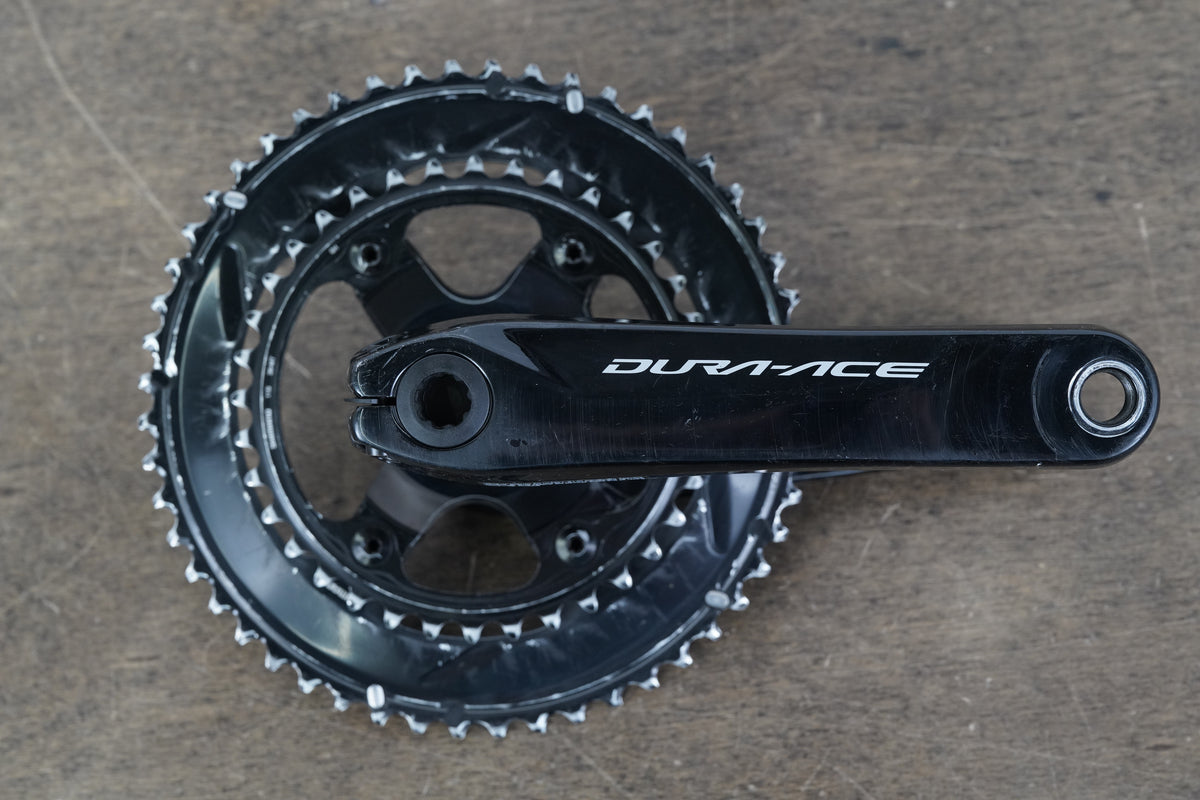 175mm 52/36T Shimano Dura-Ace FC-R9100 11 Speed Crankset 9100 639g