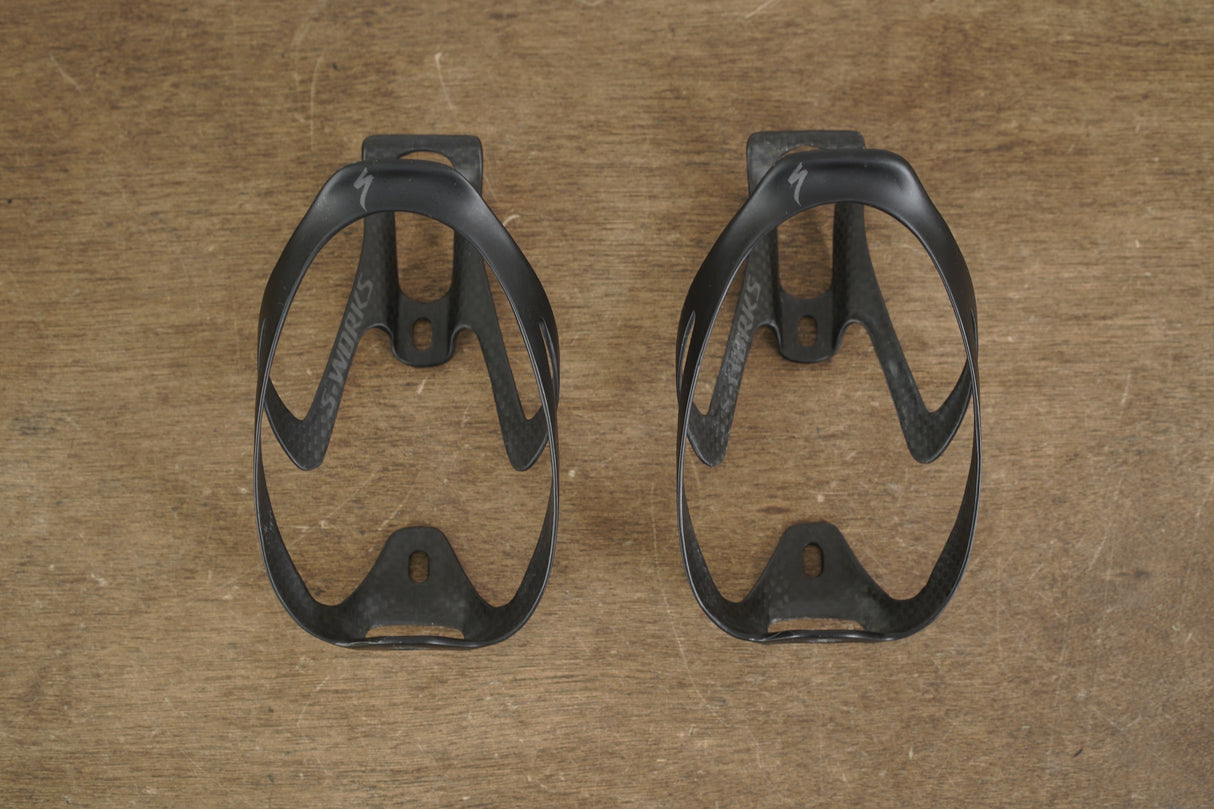 (2) Specialized S-WORKS Rib Cage II Carbon Water Bottle Cages 40g