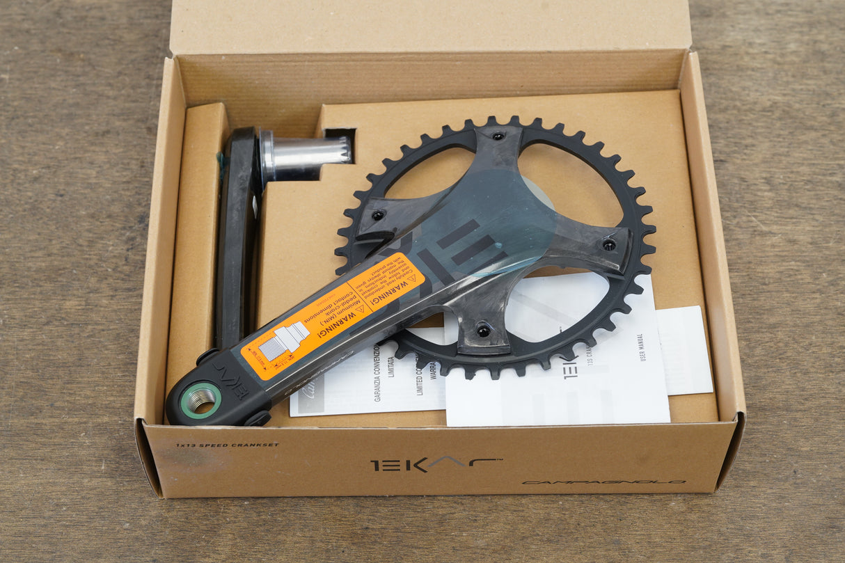 NEW 172.5mm 40T Campagnolo Ekar 1x13 Speed Carbon Crankset 565