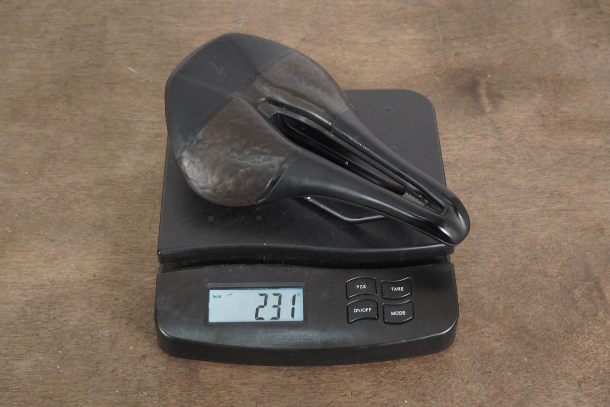 143mm Specialized Power Pro Elaston Titanium Rail Carbon Road Saddle 231g