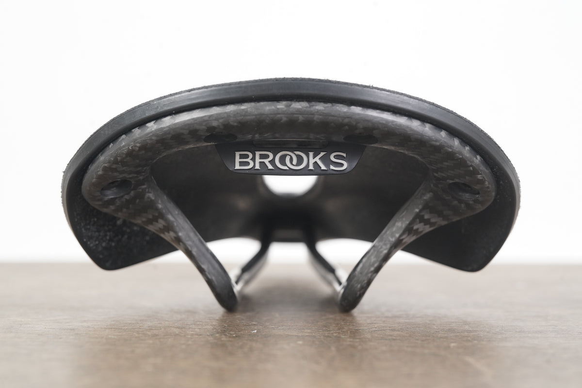 152mm Brooks C13 Cambium Carved Carbon Rail Road Saddle 287g