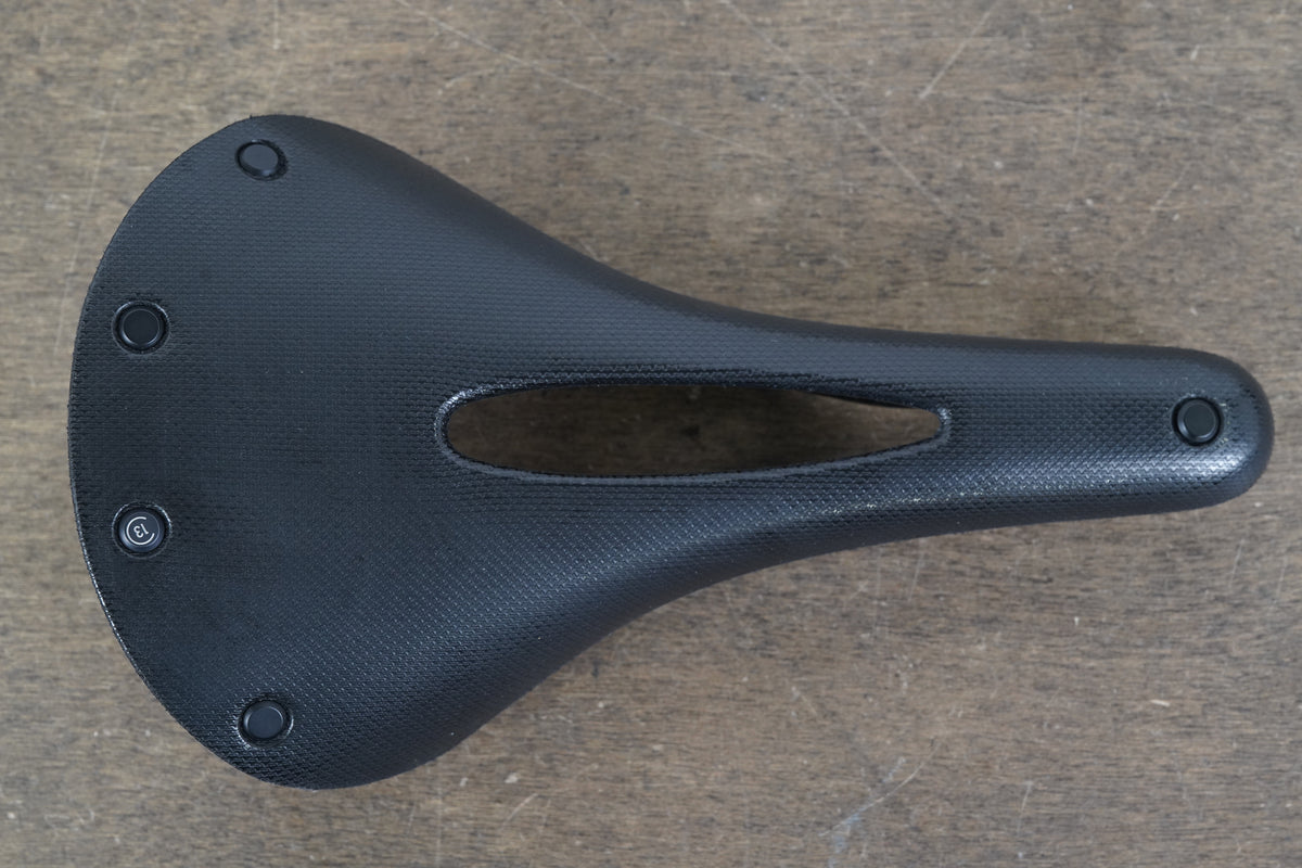 152mm Brooks C13 Cambium Carved Carbon Rail Road Saddle 287g