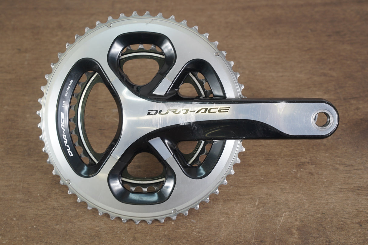 172.5mm 52/36T Shimano Dura-Ace FC-9000 11 Speed Crankset