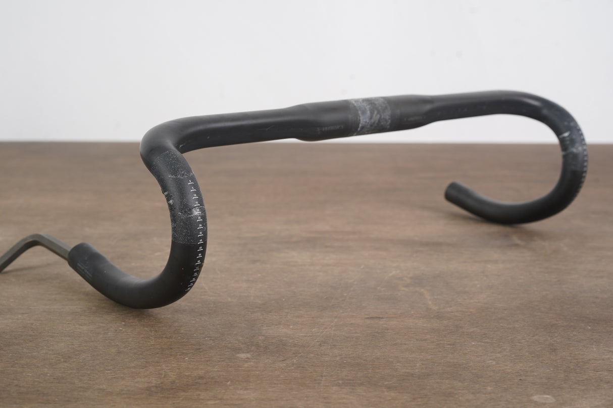 44cm Specialized S-WORKS Shallow Bend Carbon Compact Road Handlebar 31.8mm