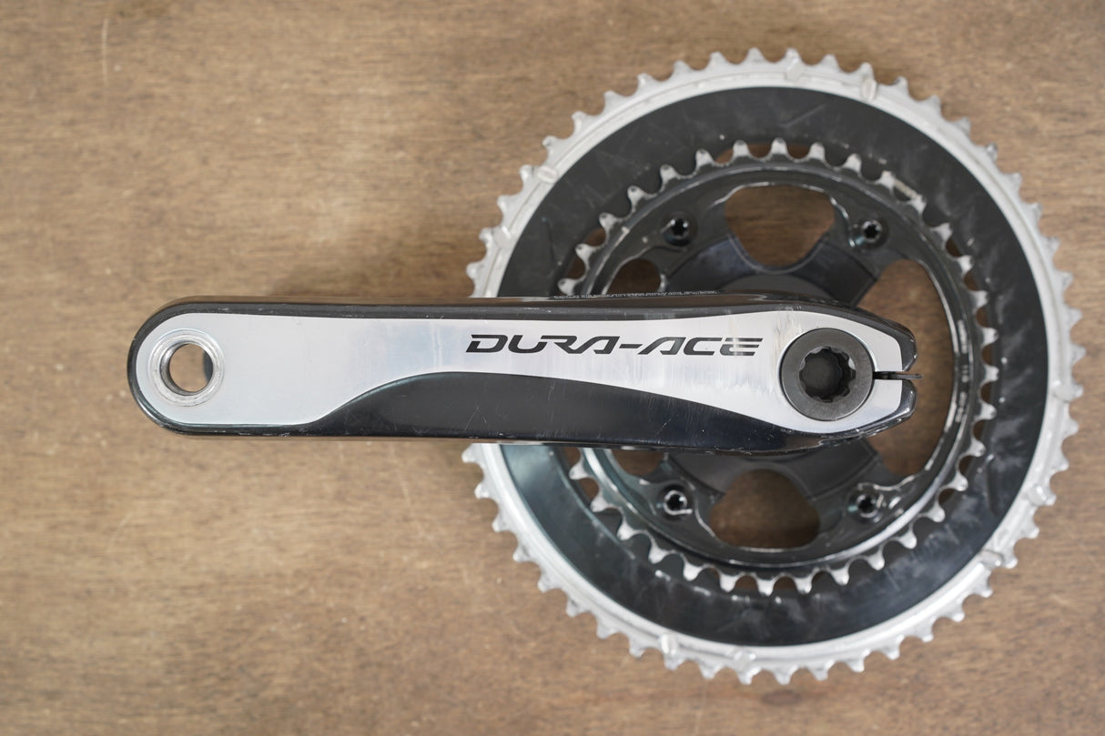 172.5mm 52/36T Shimano Dura-Ace FC-9000 11 Speed Crankset