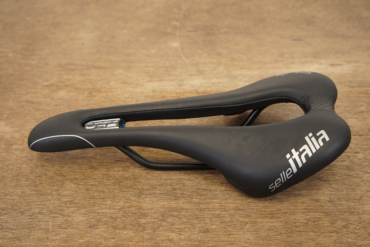 132mm Selle Italia SLR Superflow Boost Manganese Rail Road Saddle 208g