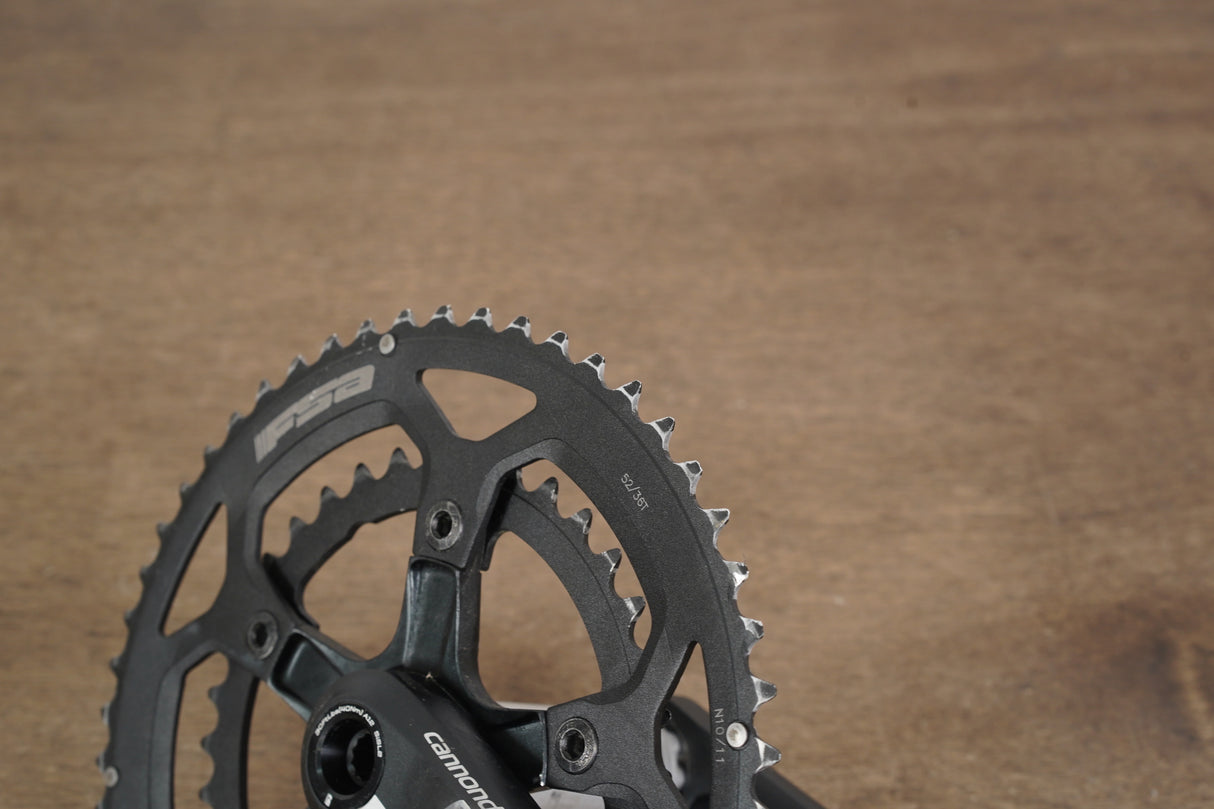 172.5mm 52/36T BB30 Cannondale Si Road Crankset