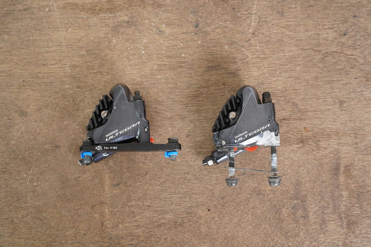 (2) Shimano Ultegra BR-R8070 Hydraulic Flat Mount Disc Brake Calipers