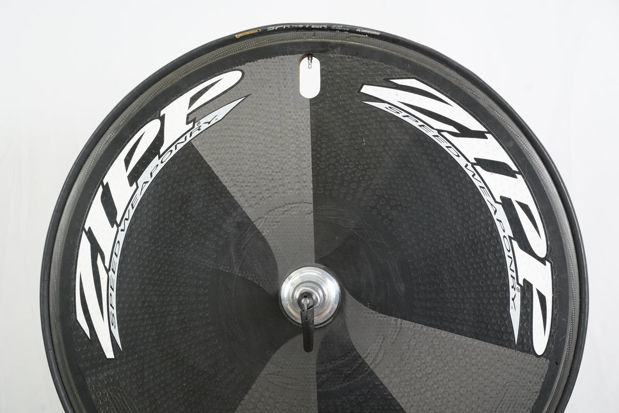 REAR Zipp Super-9 Carbon Tubular Rim Brake Disc Wheel Shimano/SRAM 10 Speed