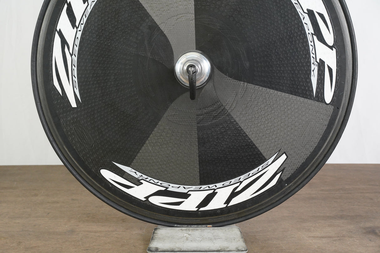 REAR Zipp Super-9 Carbon Tubular Rim Brake Disc Wheel Shimano/SRAM 10 Speed
