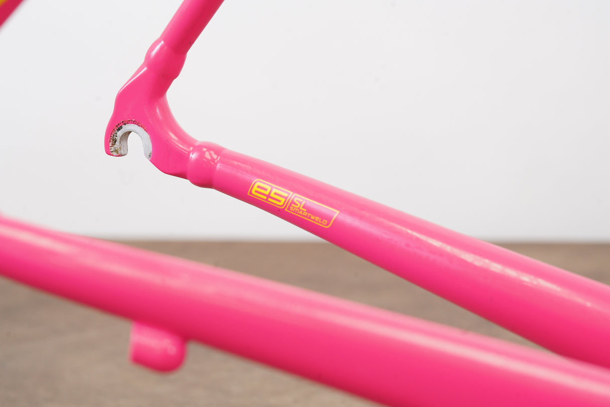 61cm Specialized Allez Sprint V1 Acid Pink Alloy Rim Brake Road Frameset