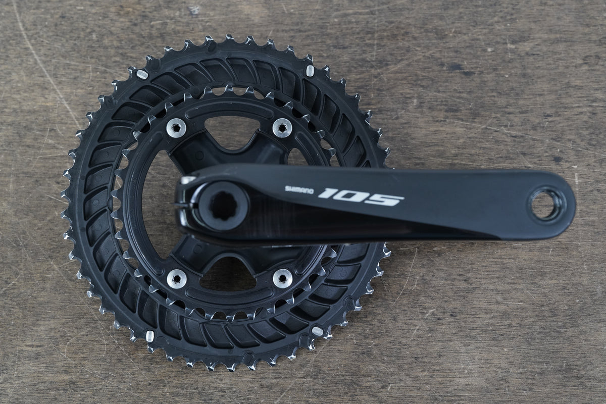 165mm 50/34T Shimano 105 FC-R7000 11 Speed Road Crankset 7000 710g