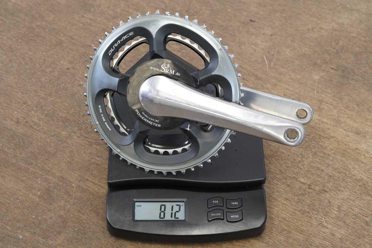 172.5mm 52/39T Shimano Dura-Ace SRM FC-7800 10 Speed Power Meter Crankset