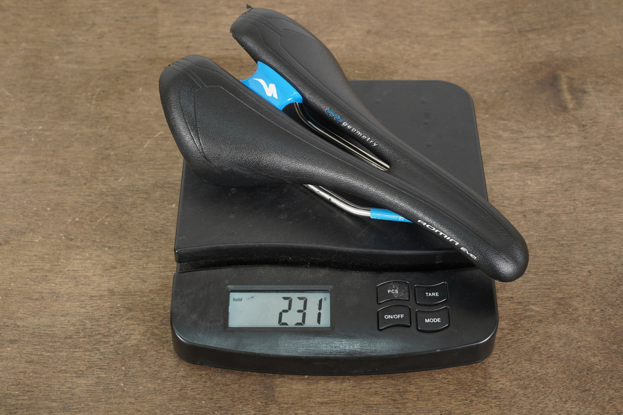 143mm Specialized Romin Evo Expert Titanium Rail Saddle 231g